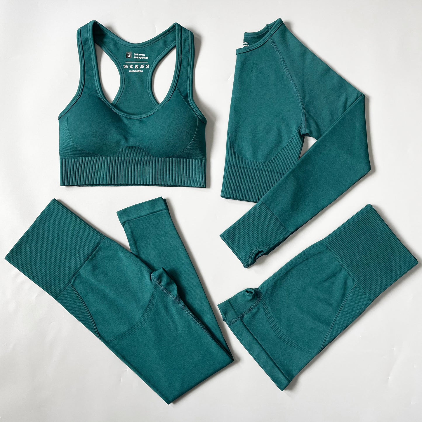 2/3/4pcs Seamless Yoga Set Women Gym Clothes Sportswear Yoga Suits for Fitness Gym Set Underwear Tracksuits Leggings Sports Bra