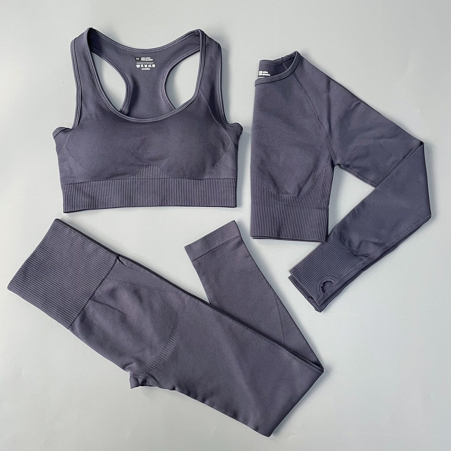 2/3/4pcs Seamless Yoga Set Women Gym Clothes Sportswear Yoga Suits for Fitness Gym Set Underwear Tracksuits Leggings Sports Bra