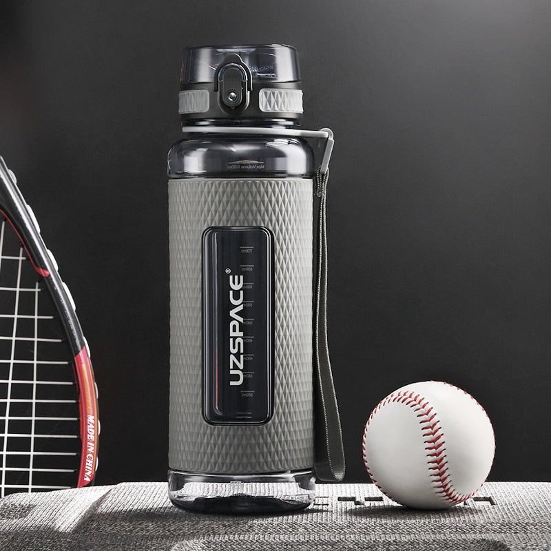 New 1.1L Water Bottle BPA Free Portable Leak-proof Shaker bottle Tritan Plastic Drinkware Outdoor Tour Gym