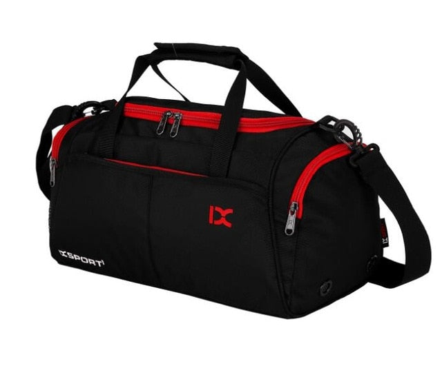 Scione Outdoor Nylon Sports Bag Large Capacity For Fitness Yoga Handbag Portable Travel Training Gym Shoulder Bags For Men Women