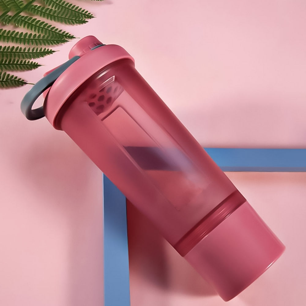 Woman Sport Whey Protein Shaker Bottle Water Bottle Girl BPA Free Leak Proof Gym Fitness Training Sport Nutrition Bottle