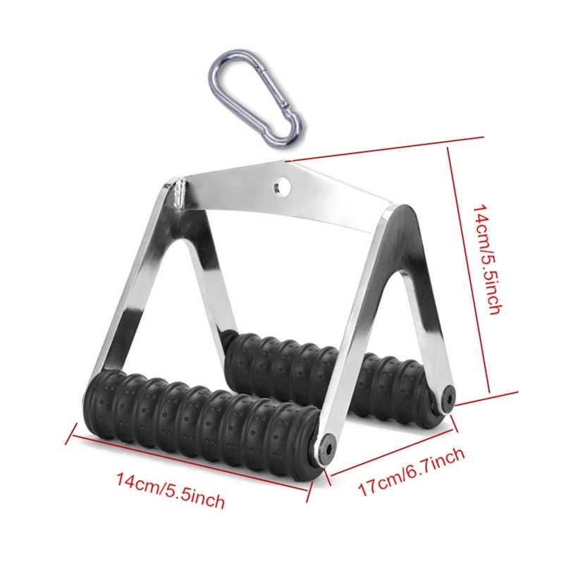 Fitness Home Gym Cable Machines Attachment Crossfit Bodybuilding Muscle Strength Training Workout Accessories Tricep Excercise