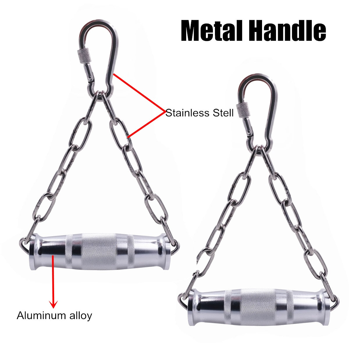 Fitness Home Gym Cable Machines Attachment Crossfit Bodybuilding Muscle Strength Training Workout Accessories Tricep Excercise