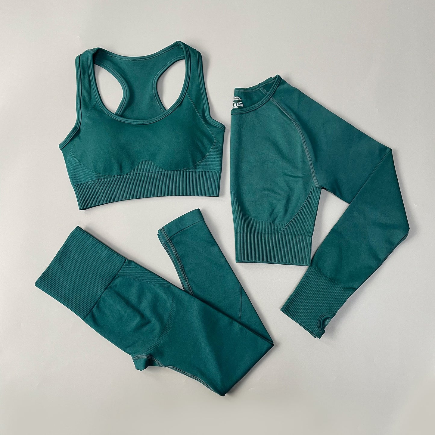 2/3/4pcs Seamless Yoga Set Women Gym Clothes Sportswear Yoga Suits for Fitness Gym Set Underwear Tracksuits Leggings Sports Bra