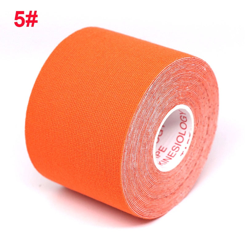 5 Size Kinesiology Tape Medical Athletic Elastoplast Sport Recovery Strapping Gym Waterproof Tennis Muscle Pain Relief Bandage